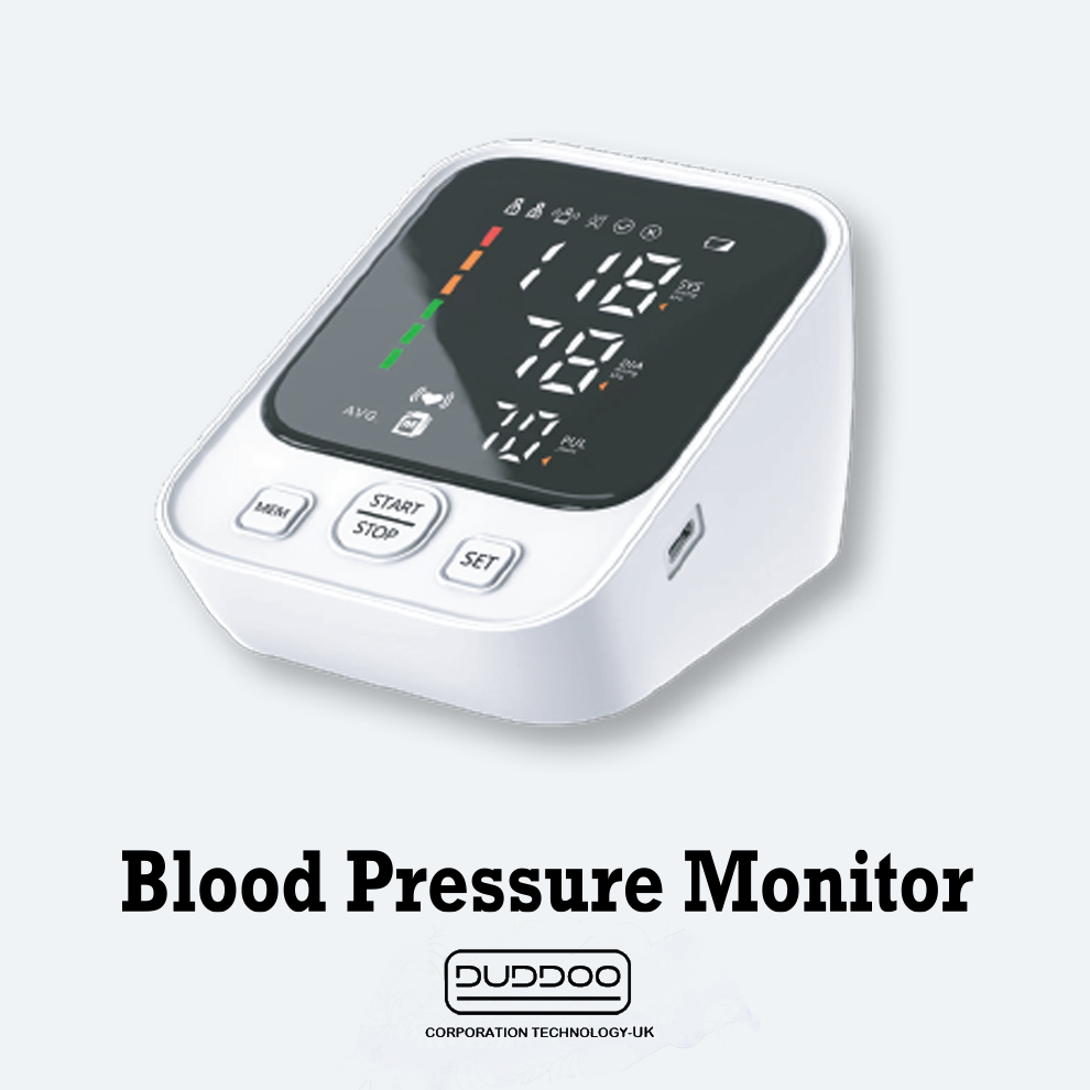 DUDDOO Blood Pressure Monitoring System - Model No. RAK289 (Voice & Colored)
