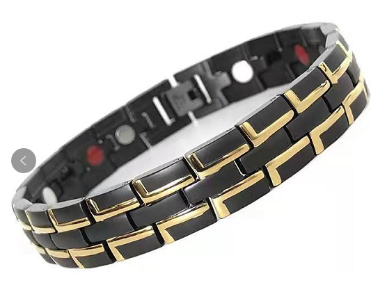 DUDDOO Bracelets - Model No. D-9060 Black & Gold