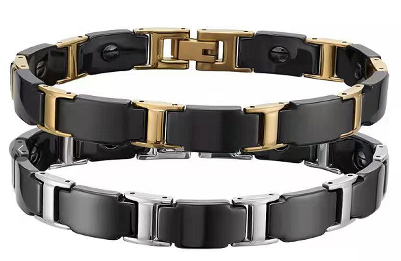 DUDDOO Bracelets - Model No. D-9022 Black & Gold