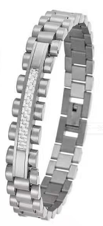 DUDDOO Bracelets - Model No. D-9086  Silver