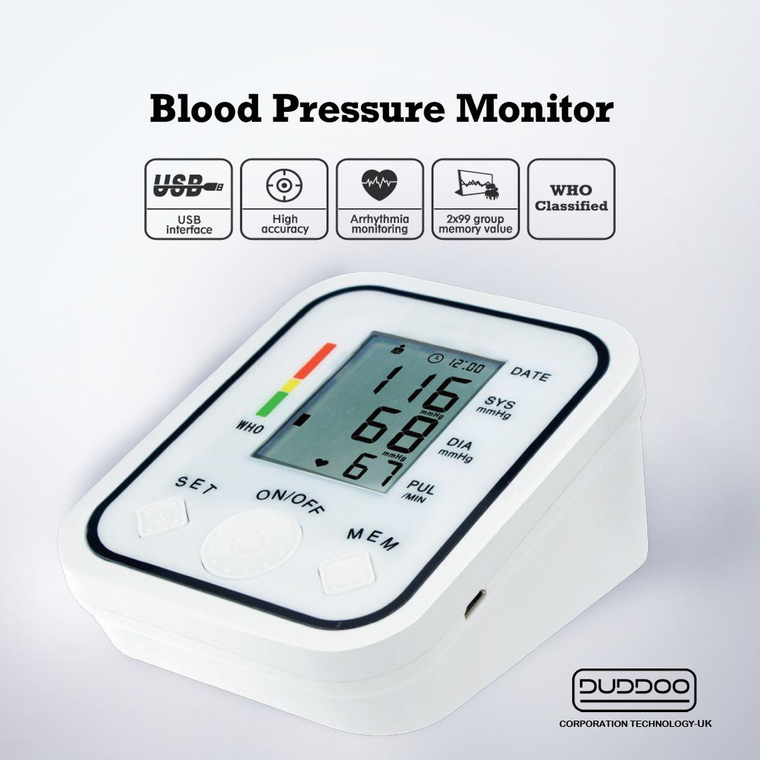 DUDDOO Blood Pressure Monitoring System - Model No. KP7690