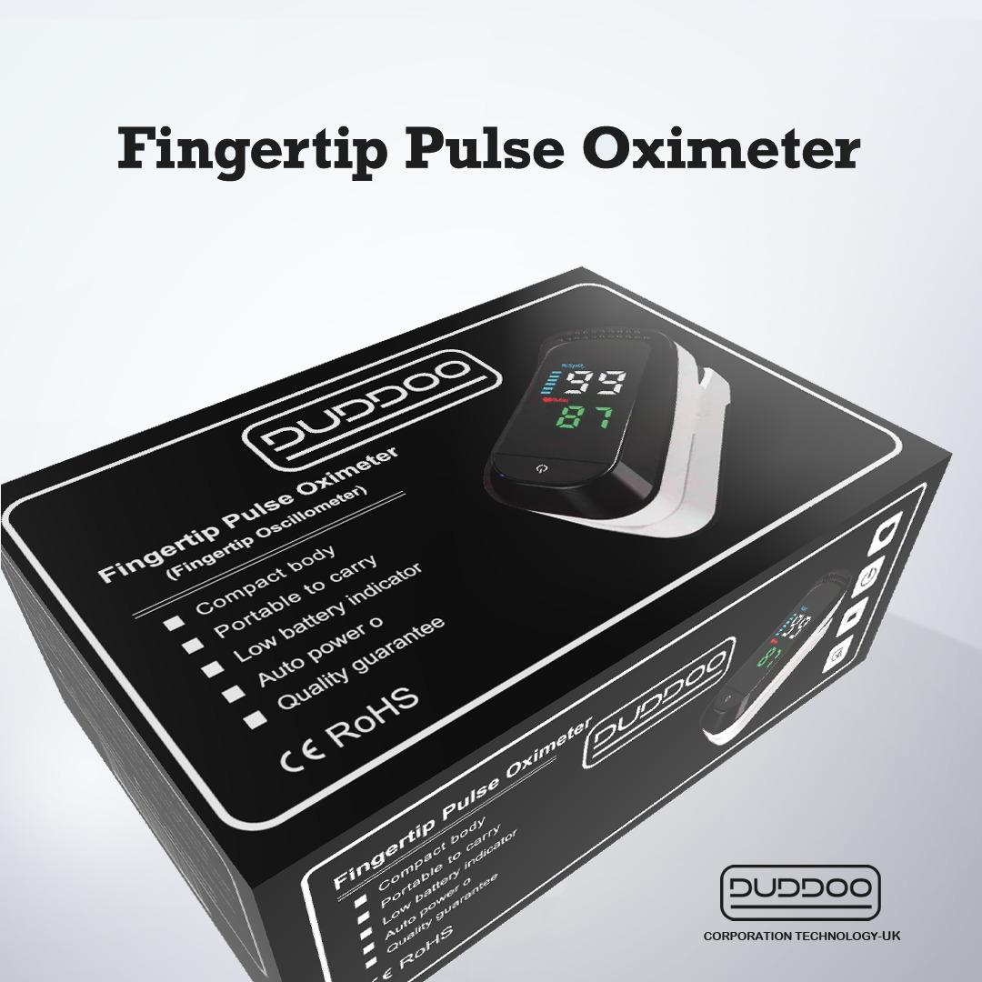 DUDDOO Pulse Oximeter - Black