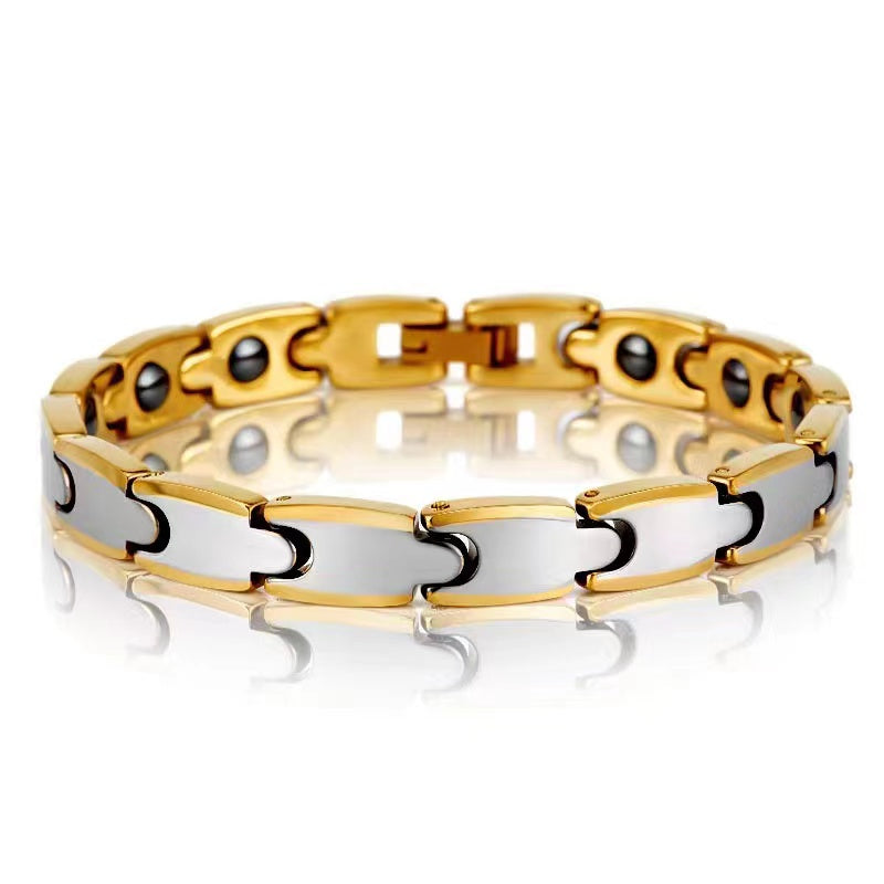 DUDDOO Bracelets - Model No. D-1010 Sliver & Gold