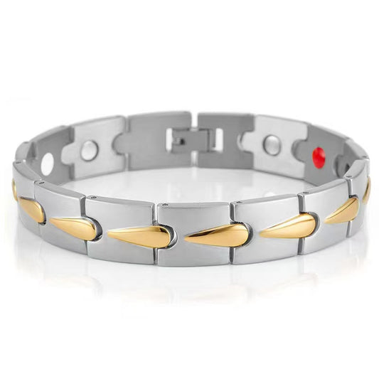 DUDDOO Bracelets - Model No. D-9082 Silver & Gold